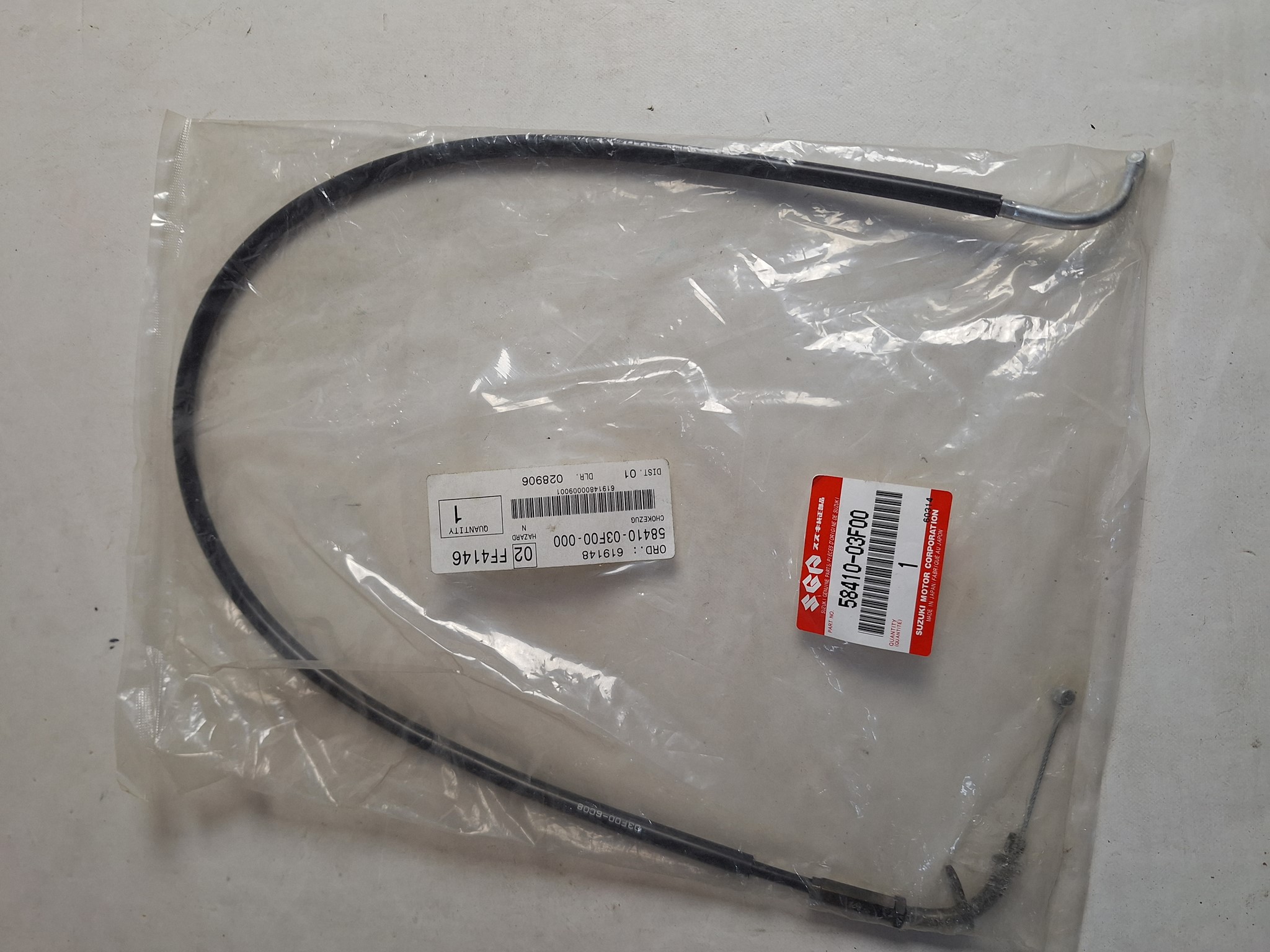 Picture of SUZUKI  CHOKEZUG  58410-03F00